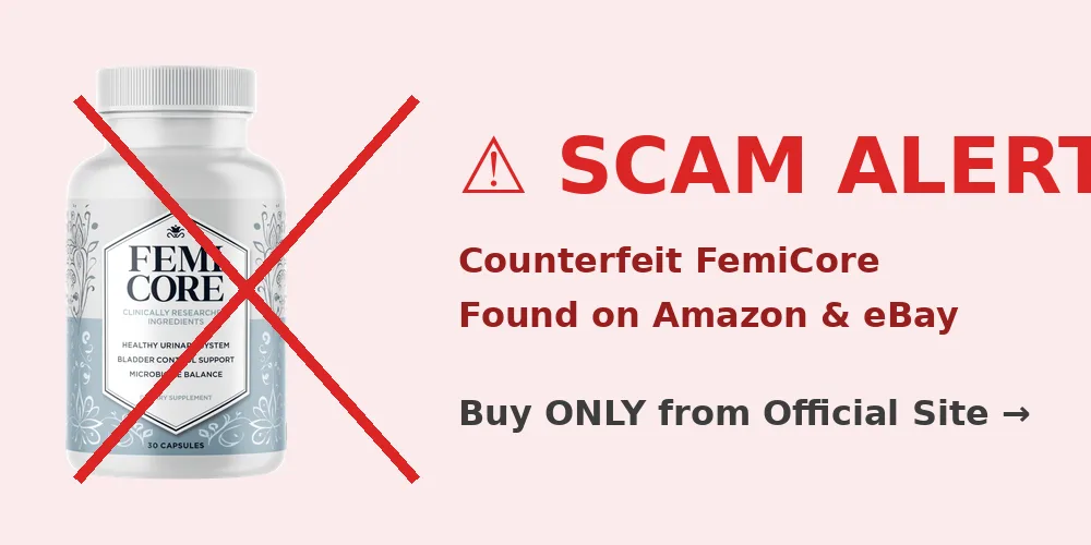 Amazon is not the official website for FemiCore